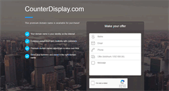 Desktop Screenshot of counterdisplay.com